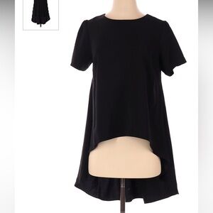 Philosophy - Hi Low Hem Short sleeve blouse tunic